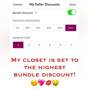 Maximum Bundle DISCOUNT! 💵💵💵❤️